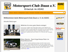 Tablet Screenshot of msc-daun.de